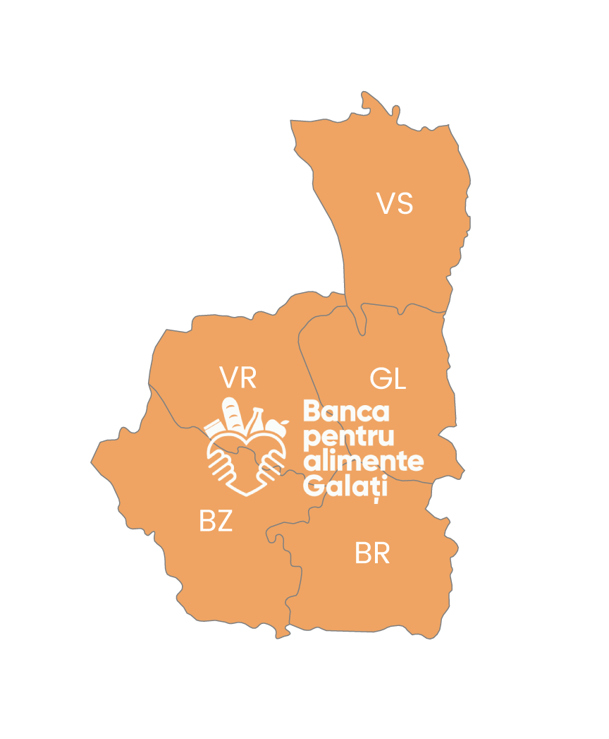 Harta Banca pentru Alimente Galați